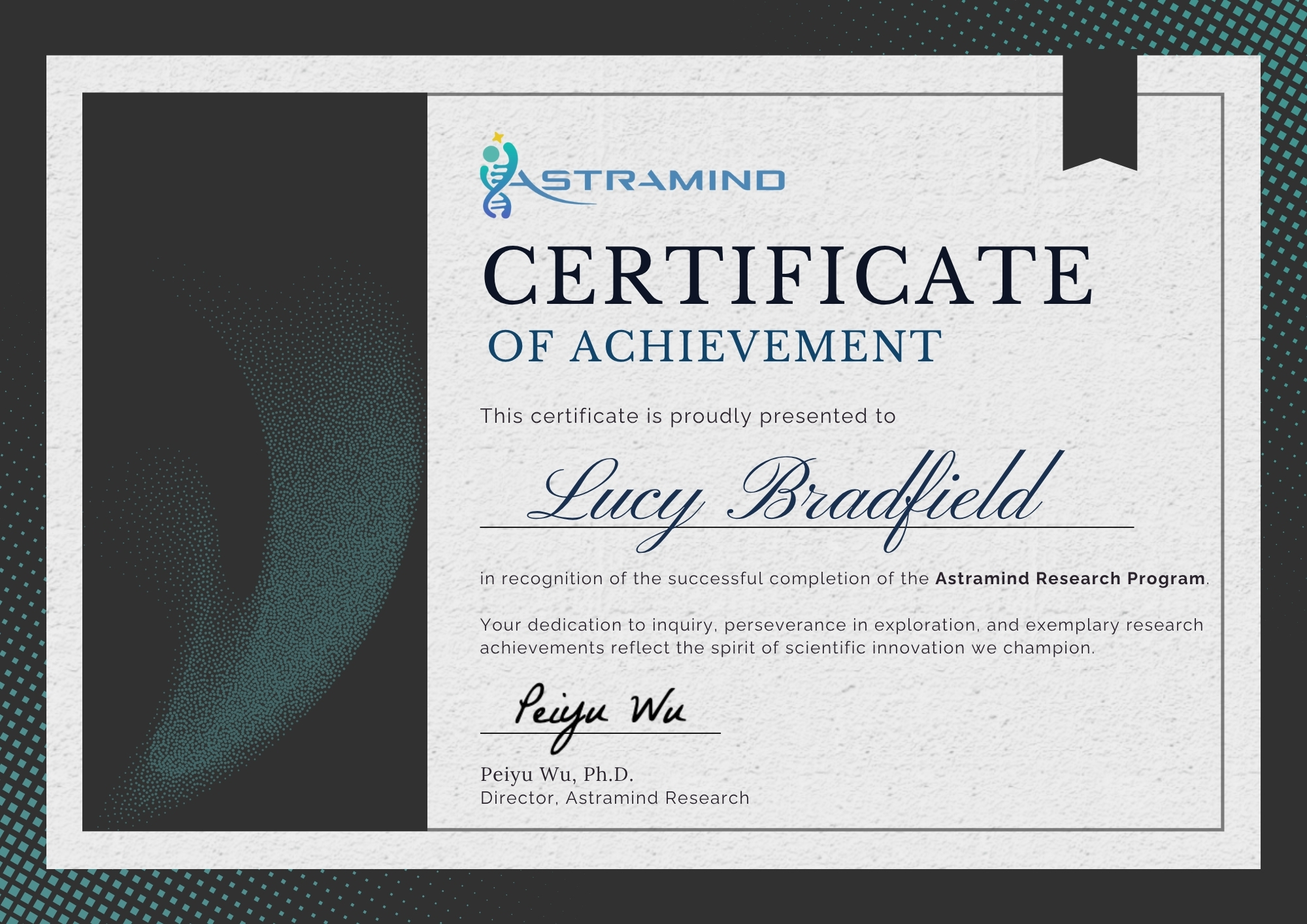 Program Completion Certificate